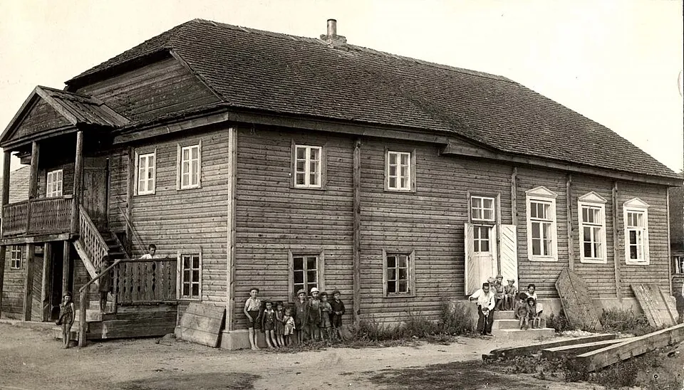 Vishay synagogue, before 1940